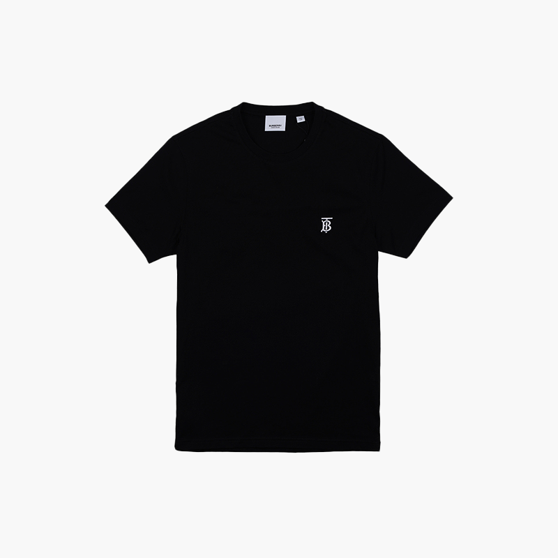 BURBERRY Men Monogram Motif Tshirt in Black