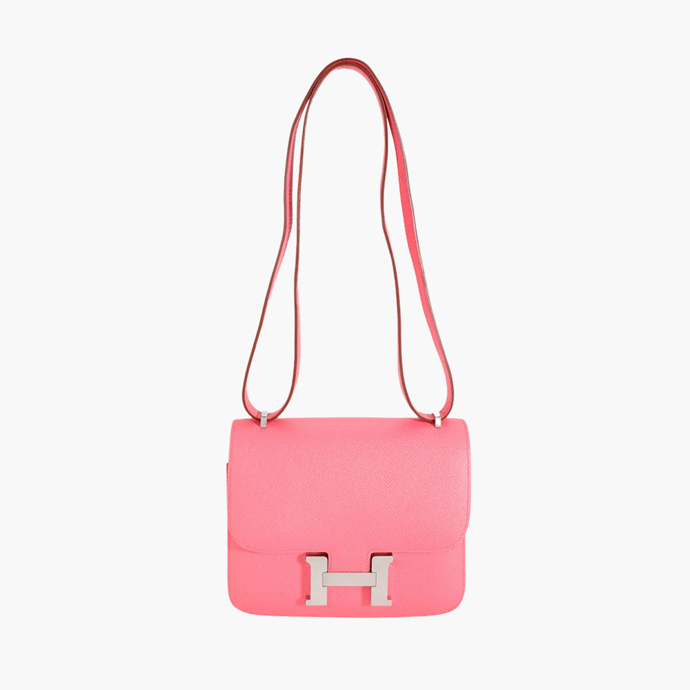 Hermès Constance 18 Black Ostrich Rose Gold Hardware Hermès Constance 18 Black Ostrich Rose Gold Hardware