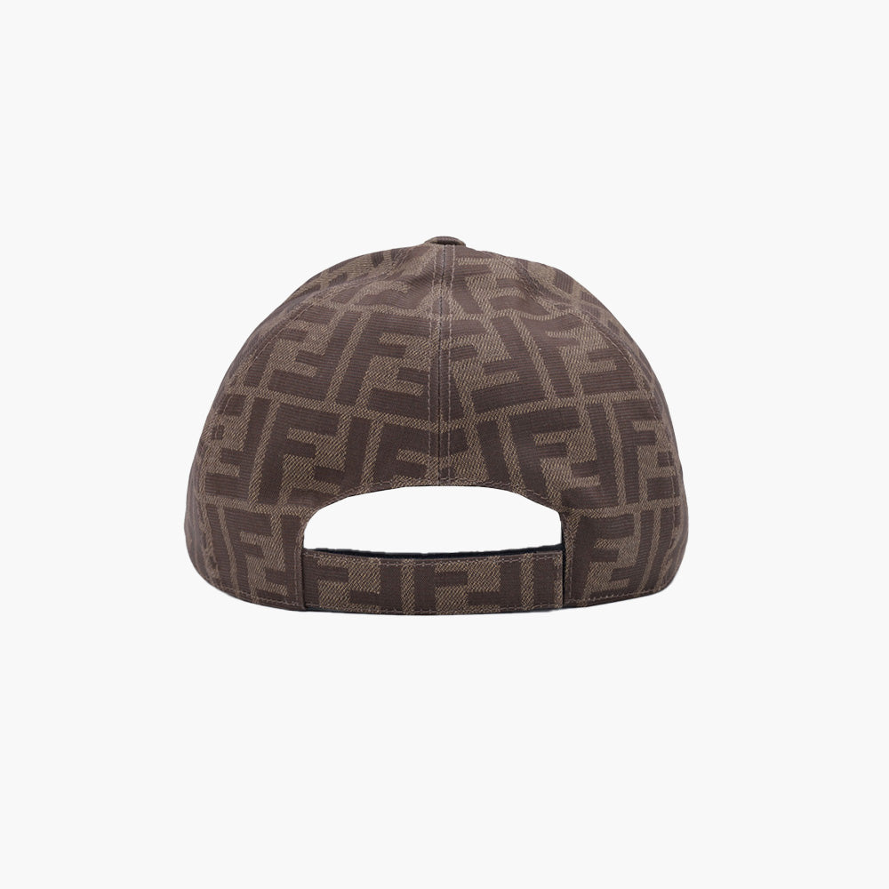 FENDI All Over FF Logo Baseball Cap in Brown or Tobacco with The Hairdo Girls Graphics - Lovelo Room