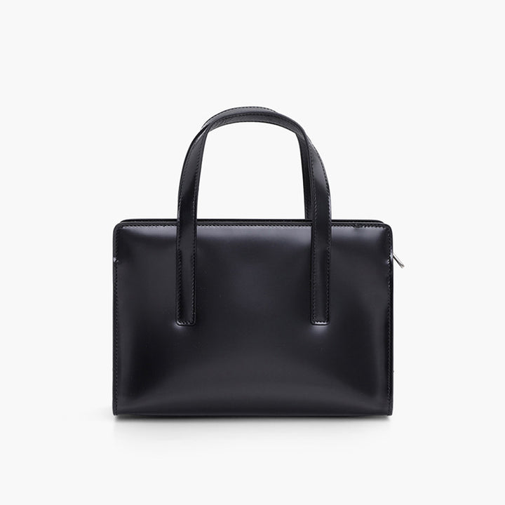 PRADA Mini Re-Edition 1995 Handbag in Black Brushed Leather - Lovelo Room