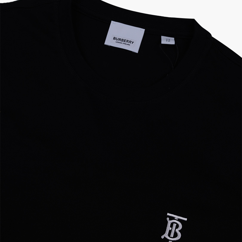 BURBERRY Men Monogram Motif Tshirt in Black