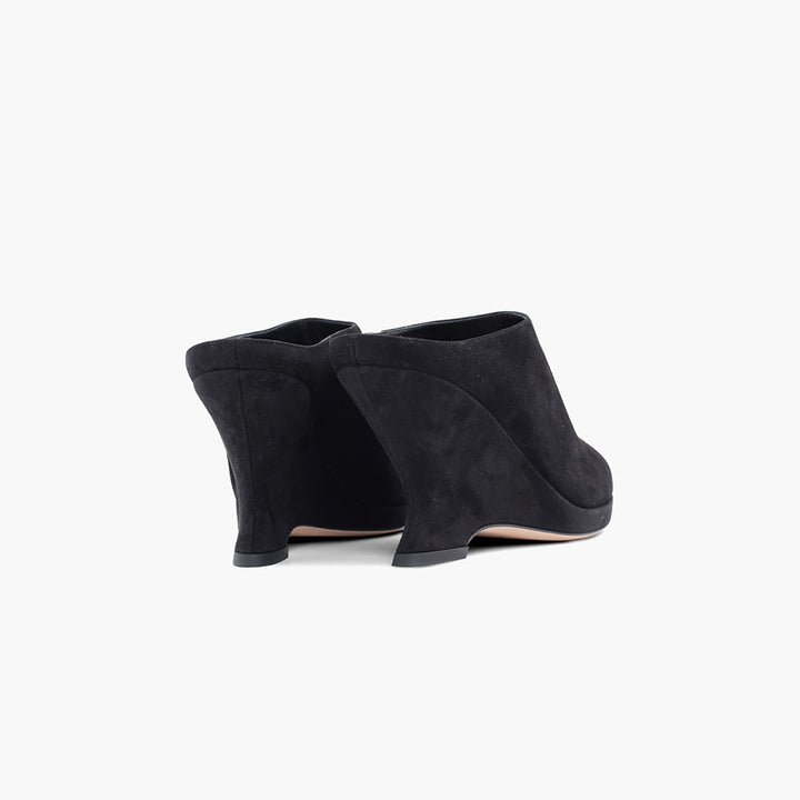 CHRISTIAN DIOR Absolu Open Toe Sandals 90mm in Black Suede - Lovelo Room