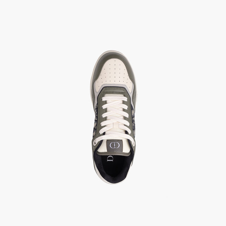 CHRISTIAN DIOR B27 Oblique Low Yop Sneakers in GreenBeige Multicolors - Lovelo Room