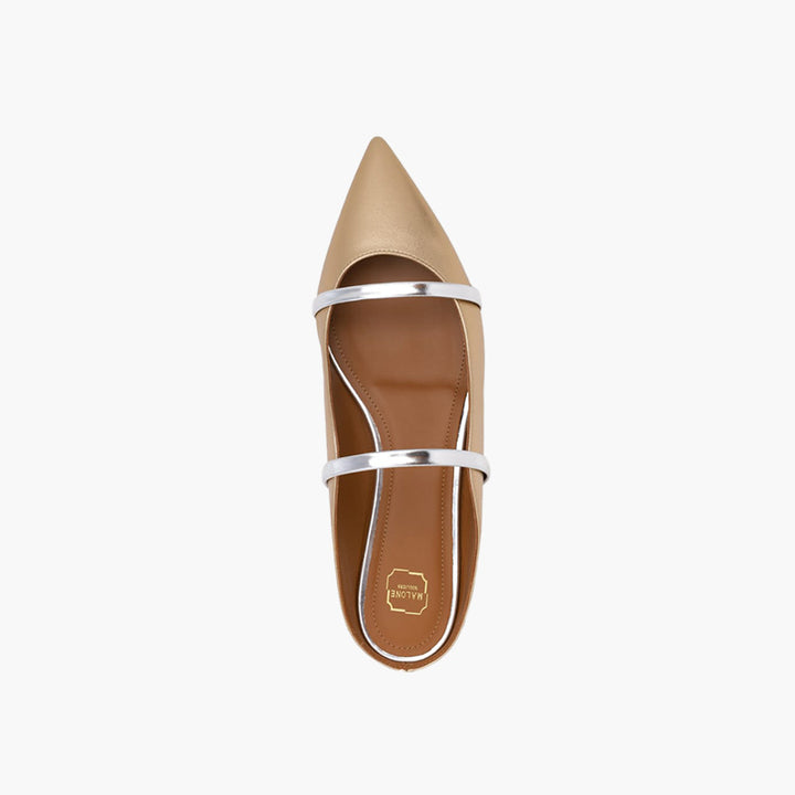MALONE SOULIERS Maureen Mules in Gold OR Silver - Lovelo Room