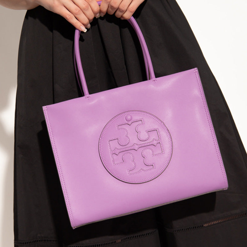 TORY BURCH Small Ella Bio Tote in Bright Amethyst - Lovelo Room